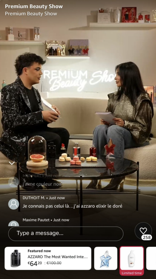 L'Oréal Luxe x Amazon Live : l'élégance du direct 12