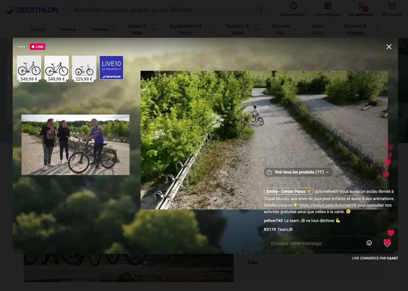 Decathlon s'invite à Center Parcs 3