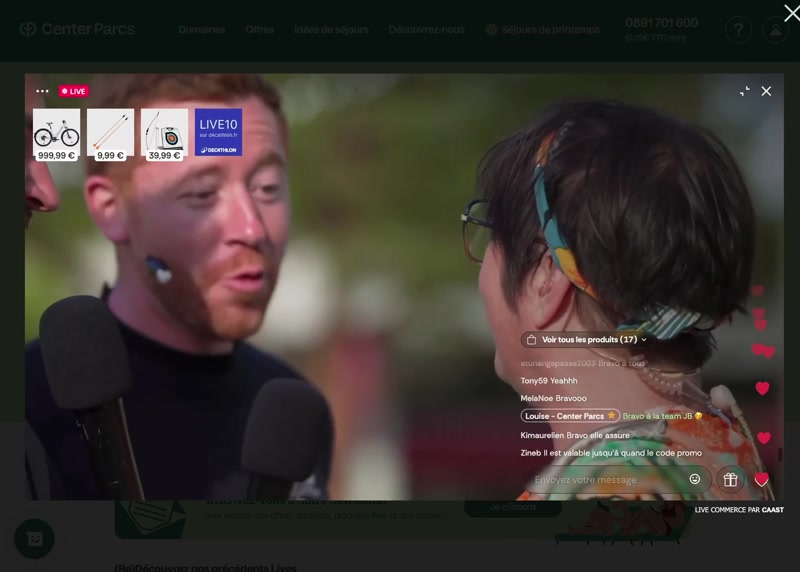 Decathlon s'invite à Center Parcs 6